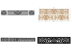 Bộ sưu tập Lan Can CNC Theo Yêu Cầu