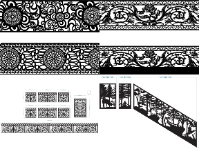 Bộ sưu tập Lan can sắt CNC nghệ thuật cho nhà phố