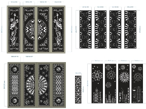 Bộ sưu tập Mẫu 5 cổng 4 cánh cnc