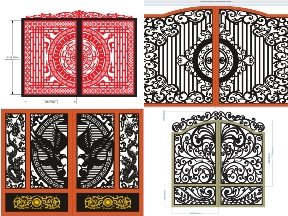 Bộ sưu tập Mẫu cổng 2 cánh cho anh em tham khảo