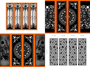 Bộ sưu tập Mẫu cổng 4 cánh thiết kế đẹp nhất