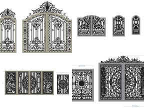 Bộ sưu tập Mẫu Cổng Chính Và Cổng Phụ Hiện Đại