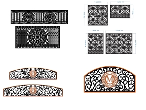 Bộ sưu tập Mẫu Hàng Rào CNC Sang Trọng Cho Công Trình