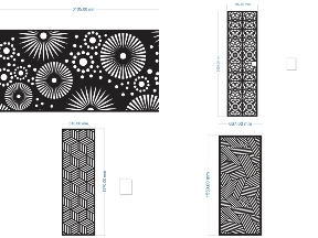 Bộ sưu tập Mẫu Vách Ngăn Hoa Sen CNC Đẹp