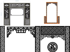 Bộ sưu tập Mẫu Vách Thờ CNC Cho Không Gian Thờ Riêng