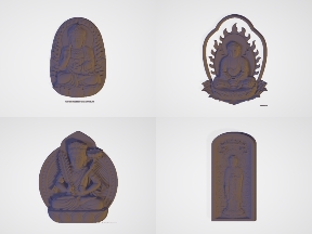 Bộ sưu tập Miễn phí 100% tổng hợp trọn bộ 8 mẫu tượng Stl mới nhất