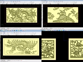 Bộ sưu tập Miễn phí duy nhất trọn bộ 5 mẫu Tứ Linh CNC đẹp mắt nhất