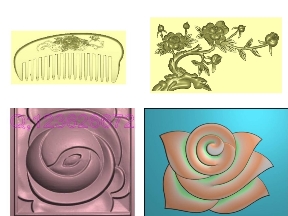 Bộ sưu tập Tải ngay trọn bộ 4 mẫu Hoa hồng CNC đẹp mắt nhất