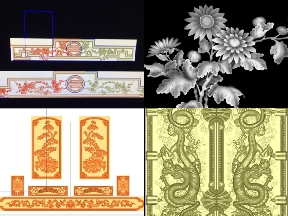 Bộ sưu tập Tải nhanh 8 File hoa văn Jdpaint tại Thuviencnc