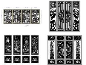 Bộ sưu tập Thiết kế bộ mẫu cổng 4 cánh mới