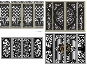 Bộ sưu tập Thiết kế cổng 4 cánh hiện đại nhất