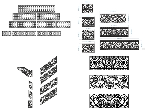 Bộ sưu tập Thiết kế lan can CNC sang trọng
