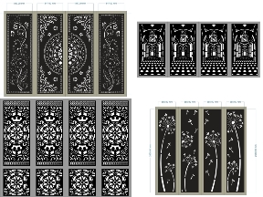 Bộ sưu tập Thiết kế mẫu cổng 4 cánh mới nhất