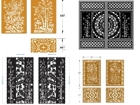 Bộ sưu tập BST Tổng hợp 10 mẫu cổng 2 cánh trúc
