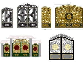 Bộ sưu tập Tổng hợp 10 mẫu cổng chùa 2 cánh đẹp mắt 2026