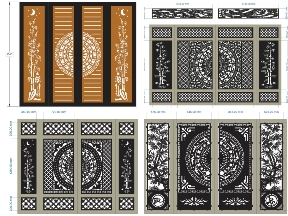 Bộ sưu tập Tổng hợp 10 file cổng trống đồng trúc đẹp mắt