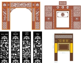 Bộ sưu tập Top 10 mẫu vách thờ mới