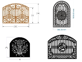 Bộ sưu tập Tổng hợp 10 mẫu lan can vòm cong