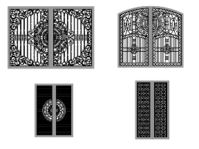 Bộ sưu tập Tổng hợp 15 mẫu cổng 2 cánh mới nhất trên trang