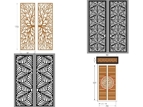 Bộ sưu tập BST tổng hợp 15 mẫu cổng hoa văn hiện đại đẹp