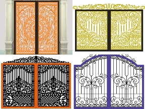 Bộ sưu tập BST tổng hợp 12 mẫu cổng 2 cánh đẹp mắt 2026