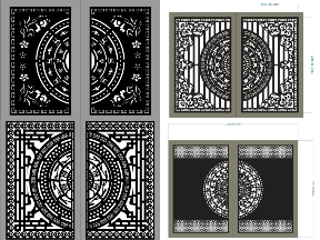 Bộ sưu tập Tổng hợp 20 mẫu cổng 2 cánh đẹp mắt mới nhất