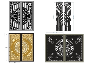 Bộ sưu tập BST Tổng hợp 18 mẫu cổng 2 cánh đẹp mắt 2026