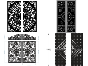 Bộ sưu tập BST 18 mẫu cổng 2 cánh