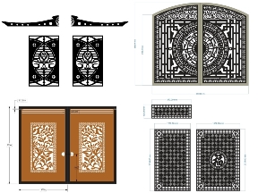 Bộ sưu tập Bộ sưu tập 20 mẫu cổng 2 cánh đẹp mắt
