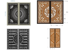 Bộ sưu tập Tổng hợp 20 mẫu cổng 2 cánh đẹp mắt mới