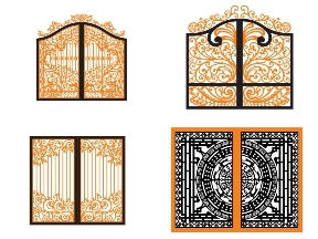 Bộ sưu tập 20 mẫu cổng 2 cánh đẹp mắt