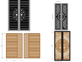 Bộ sưu tập Tổng hợp 20 mẫu cổng 2 cánh đẹp mắt 2026 giá rẻ