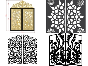 Bộ sưu tập Tổng hợp 20 mẫu cổng 2 cánh giá rẻ