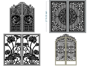 Bộ sưu tập 15 mẫu cổng 2 cánh đẹp