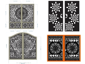 Bộ sưu tập BST Tổng hợp 20 mẫu cổng 2 cánh đẹp mắt