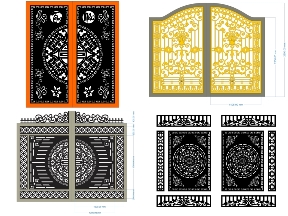 Bộ sưu tập BST 20 mẫu cổng 2 cánh đẹp mắt mới nhất