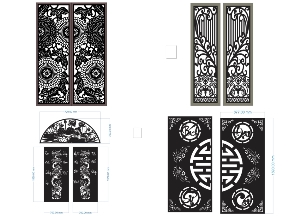 Bộ sưu tập Tổng hợp 12 mẫu cổng 2 cánh nhà phố đẹp mắt