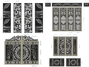 Bộ sưu tập Tổng hợp 10 mẫu cổng 4 cánh đẹp mắt