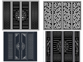Bộ sưu tập Tổng hợp 12 mẫu cổng 4 cánh đẹp mắt giá rẻ