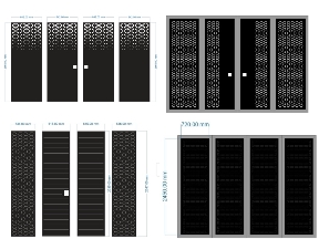 Bộ sưu tập Tổng hợp 14 mẫu cổng 4 cánh đẹp mắt giá rẻ
