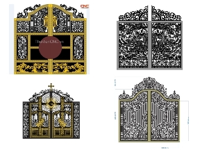 Bộ sưu tập Tổng hợp 8 mẫu cổng biệt thư đẹp
