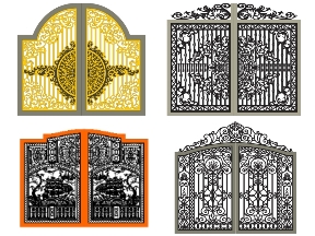 Bộ sưu tập Tổng hợp 12 mẫu cổng biệt thư đẹp