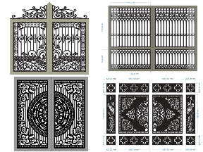Bộ sưu tập Tổng hợp 7 mẫu cổng biệt thư đẹp giá rẻ