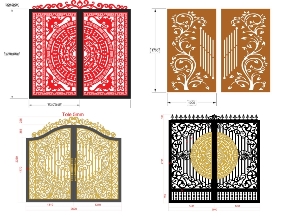 Bộ sưu tập Tổng hợp 7 mẫu cổng biệt thư đẹp giá rẻ mới nhất