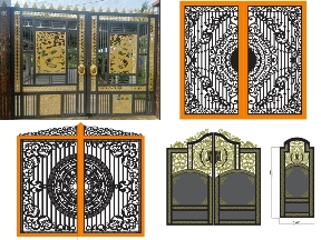 Bộ sưu tập Tổng hợp 7 mẫu cổng biệt thự đẹp mắt