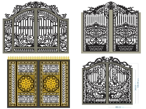 Bộ sưu tập Tổng hợp 7 mẫu cổng biệt thự đẹp mắt 2026