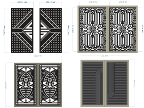 Bộ sưu tập Tổng hợp 17 mẫu cổng hoa văn hiện đại đẹp