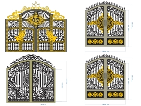 Bộ sưu tập Tổng hợp 35 mẫu cổng 2 cánh đẹp mắt 2026