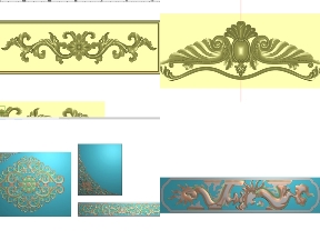 Bộ sưu tập Tổng hợp 5 mẫu hoa văn họa tiết CNC đẹp