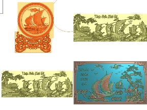 Bộ sưu tập Tổng hợp 6 mẫu Tranh Thuận Buồm Xuôi Gió đẹp mắt
